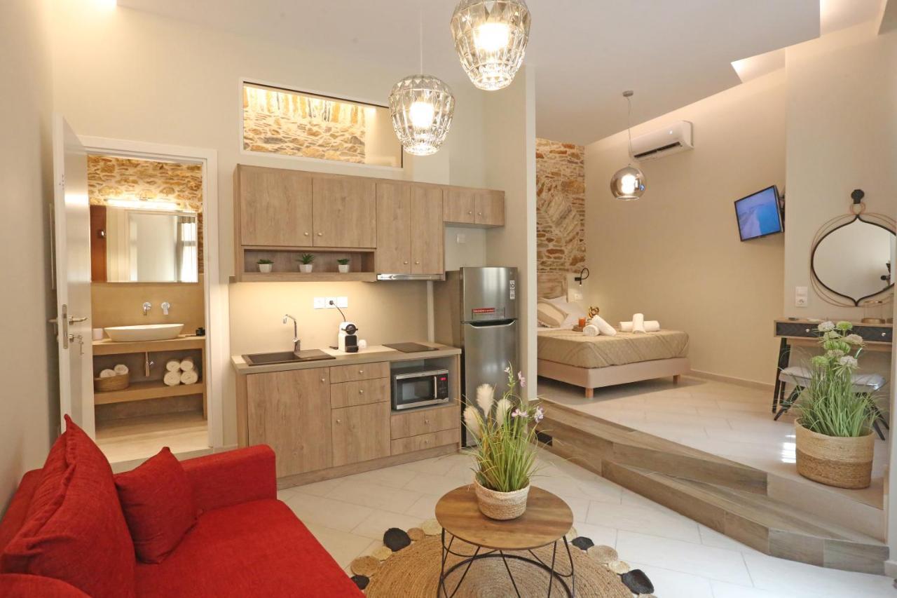 One Suite Syros แอร์มูโปลี ภายนอก รูปภาพ