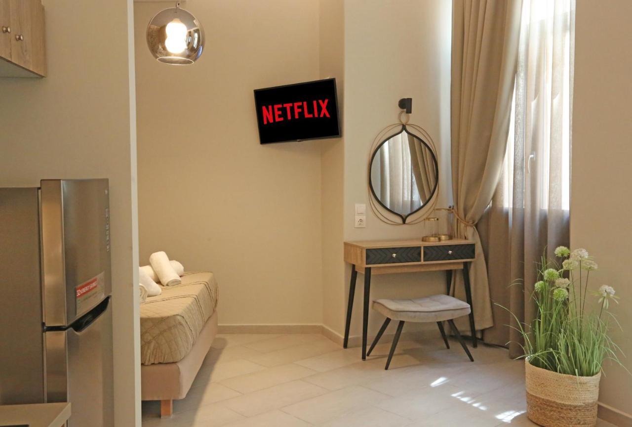 One Suite Syros แอร์มูโปลี ภายนอก รูปภาพ